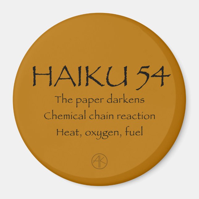 HAIKU 54 MAGNET (Vorne)