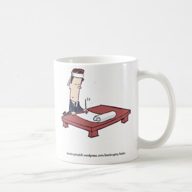 Haiku, bankruptcybill.wordpress.com/bankruptcy-.. tasse (Rechts)