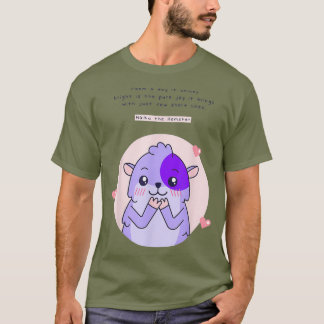 Haiku das Hamster Gedicht A Day Es schleicht T-Shirt