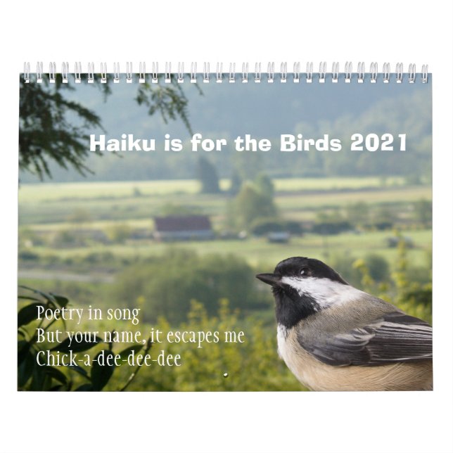 Haiku ist für den Vogelkalender - Nr. 2 - 2020 Kalender (Titelbild)