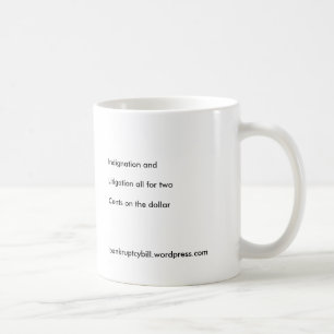 Haiku-Tasse - Entrüstung Kaffeetasse