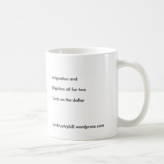 Haiku-Tasse - Entrüstung Kaffeetasse