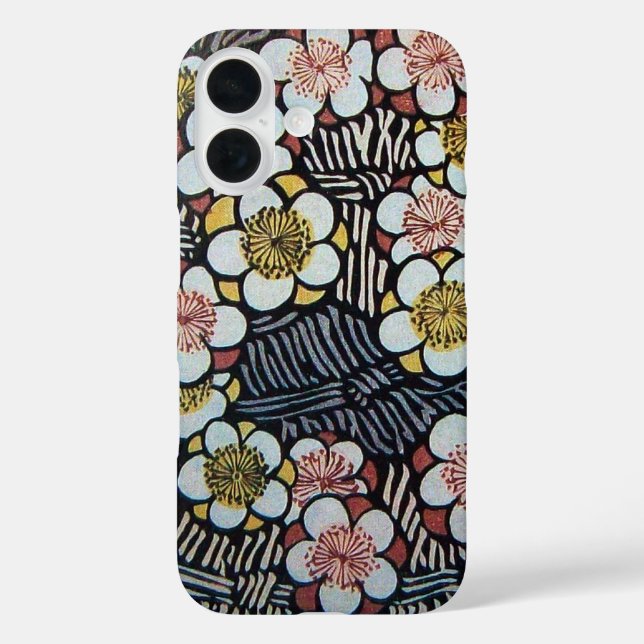 HAIKU, WEISSE FRÜHSTÜCKSBLUMEN Antike japanische B Case-Mate iPhone Hülle (Rückseite)