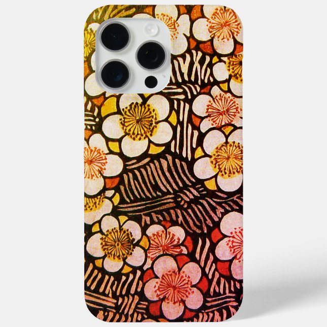HAIKU / WEISSE GELBE ORANGE SPRINGBLUMEN Case-Mate iPhone HÜLLE (Rückseite)