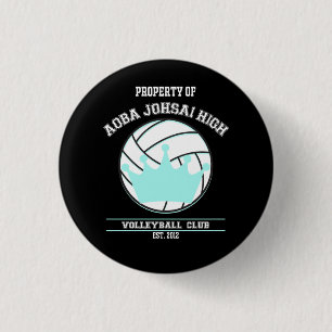 Haikyuu Aoba Johsai Volleyball-Verein-Knopf (1) Button