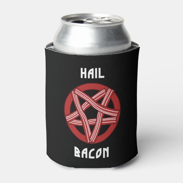 Hail Bacon Dosenkühler (Kanne Vorderseite)