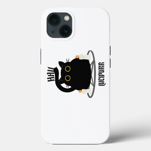 Hail Lucipurr Case-Mate iPhone Hülle (Rückseite)