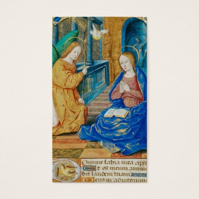 Hail Mary Gebetskarte (Vorderseite)