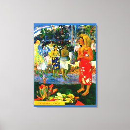 Hail Mary (Ia Orana Maria) (1891) von Paul Gauguin Leinwanddruck
