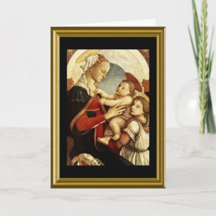 Hail Mary in Italian Feiertagskarte