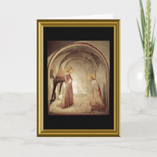 Hail Mary in Italian Feiertagskarte
