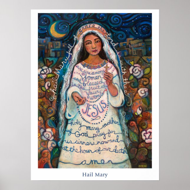 Hail Mary Poster, 18x24" Poster (Vorne)