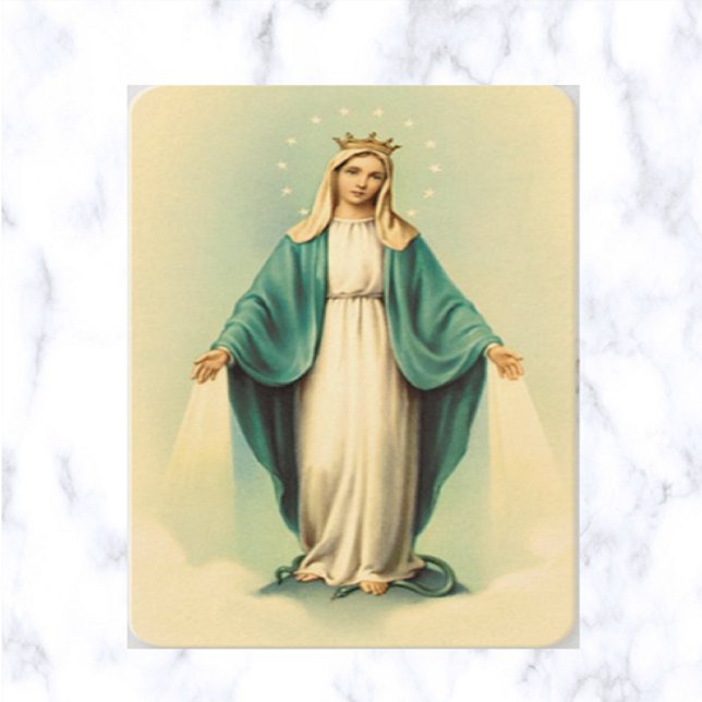 Hail Mary Prayer Card Visitenkarte (Von Creator hochgeladen)