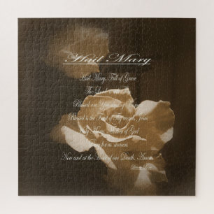 Hail Mary Prayer Puzzle