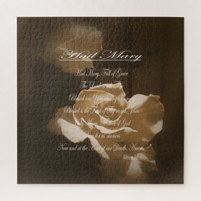 Hail Mary Prayer Puzzle (Vertikal)