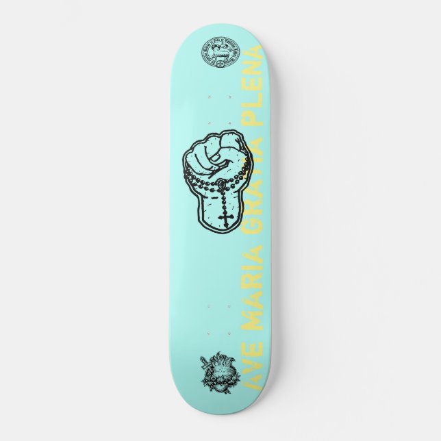 Hail Mary - Skateboard, 8 1/8" Deck Skateboard (Vorderseite)
