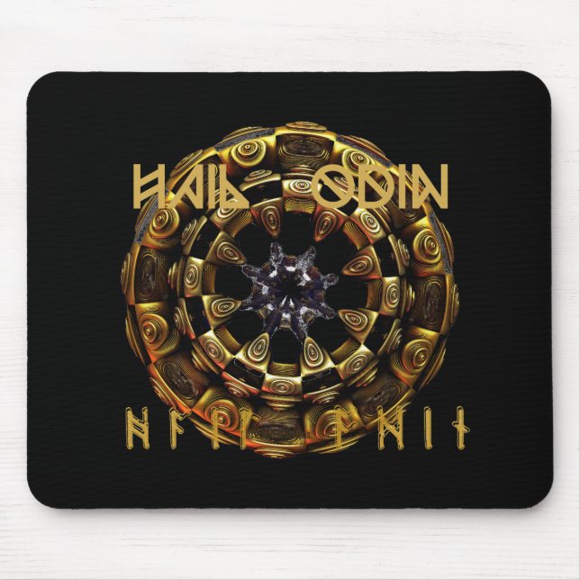 ☼HAIL ODIN! ☼ MOUSEPAD (Vorne)