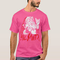 Hail Santa Sleigher Heavy Metal Weihnachten Weihna