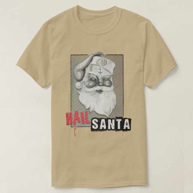 HAIL SANTA T-Shirt (Design vorne)