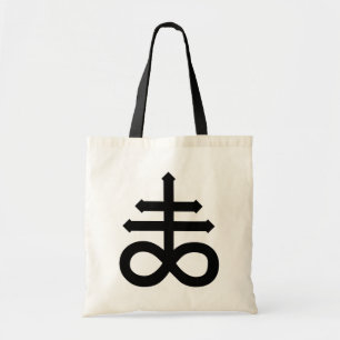 Hail Satan - Cross 666 Bag - Antichrist Tote bag Tragetasche