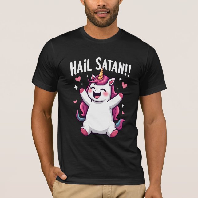 Hail Satan T-Shirt (Vorderseite)