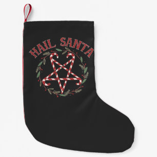 Hail Satan Weihnachten Krampus Xmas Teufel Süßigke Kleiner Weihnachtsstrumpf