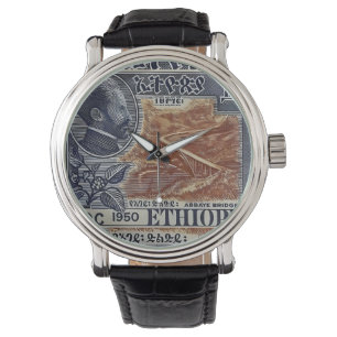 Haile Selassie Äthiopien Rasta Jah Rastafari Regga Armbanduhr