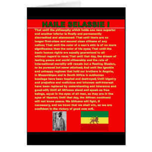 Haile Selassie berühmte Kriegs-Rede zu UNO 1963