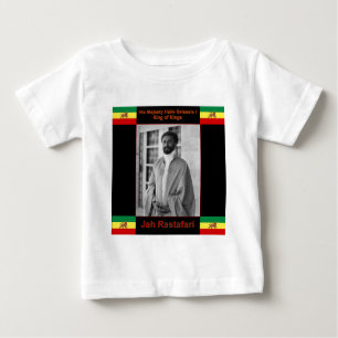 Haile Selassie der Löwe von Judah, Jah Rastafari Baby T-shirt