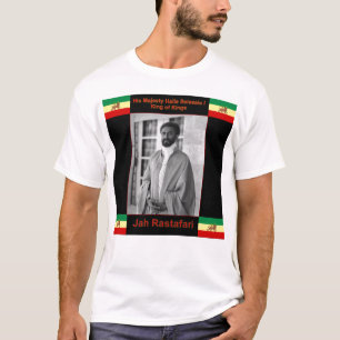 Haile Selassie der Löwe von Judah, Jah Rastafari T-Shirt