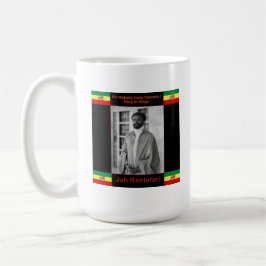 Haile Selassie der Löwe von Judah, Jah Rastafari Tasse