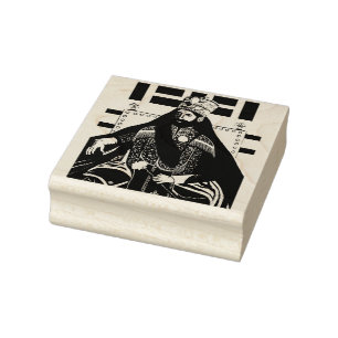 Haile Selassie Emperor of Ethiopia Rastafari Stamp Gummistempel
