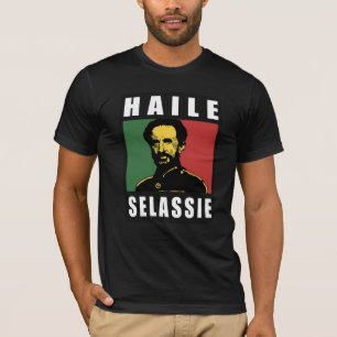 Haile Selassie Emperor - Reggae - Jah Army Shirt