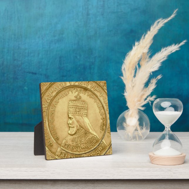 Haile Selassie HIM Jah Rastafari Aufsteller Fotoplatte (InSitu)