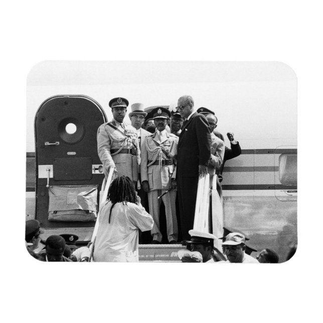 Haile Selassie - HIM - Rastafari - Jah Magnet (Horizontal)