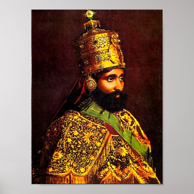 Haile Selassie I Coronation Poster (Vorne)