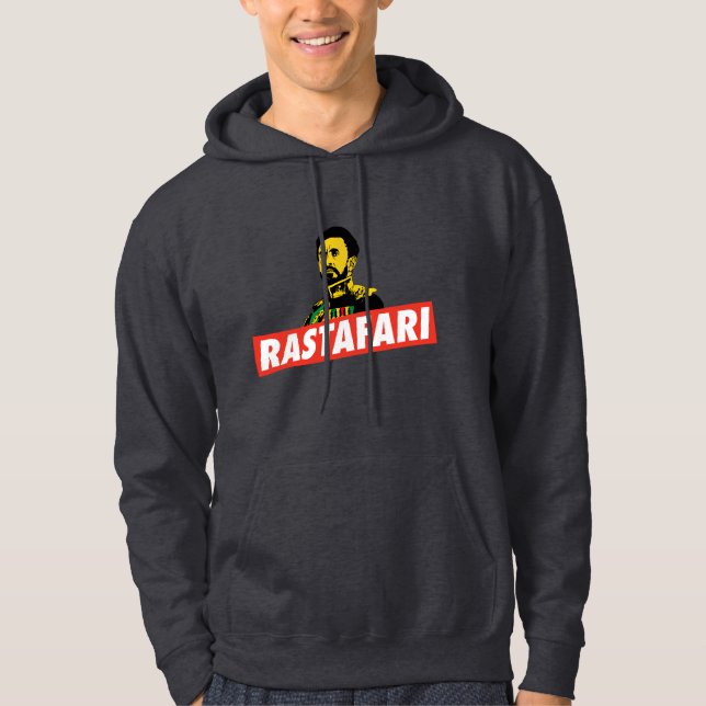 Haile Selassie I - HIM - Emperor - Reggae - Hoodie (Vorderseite)