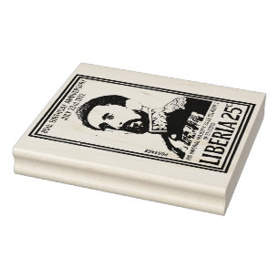 Haile Selassie I Jah Rastafari Holz-Kunst-Stempel Gummistempel