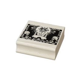Haile Selassie I Jah Rastafari Holzstempel Gummistempel