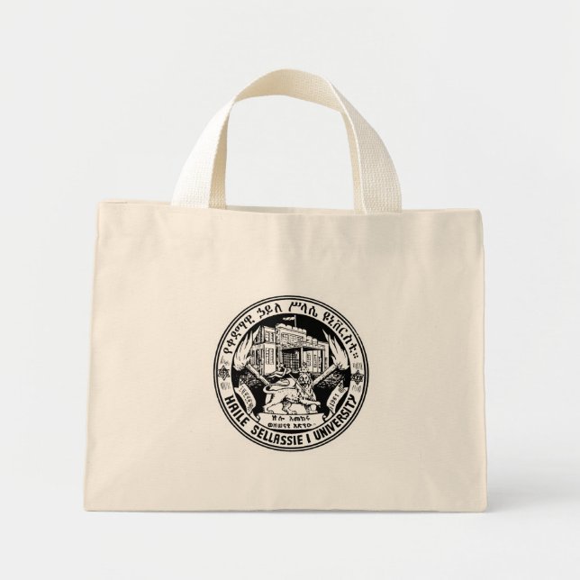 Haile Selassie I University - Tote Bag Mini Stoffbeutel (Vorne)