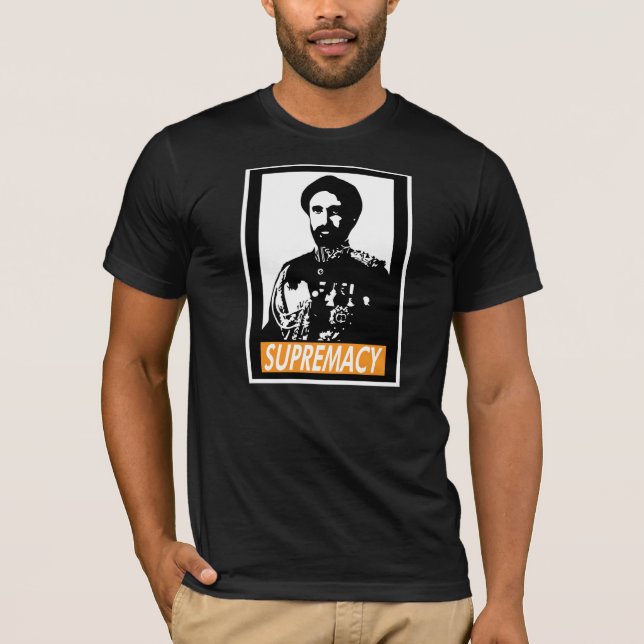 Haile Selassie I VORHERRSCHAFT T-Shirt (Vorderseite)