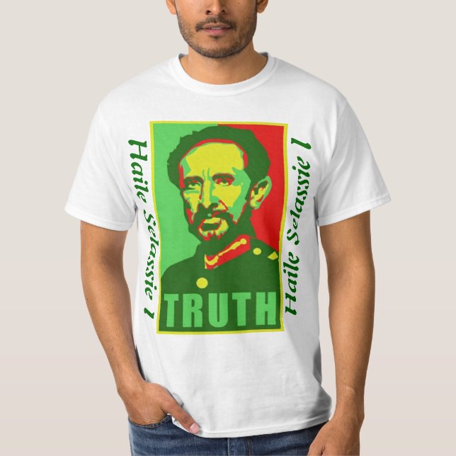 Haile Selassie I Wahrheits-Shirt T-Shirt (Vorderseite)