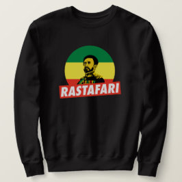Haile Selassie Jah Rastafari Emperor Rasta Sweater Sweatshirt