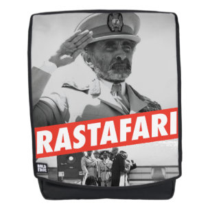 Haile Selassie - Jah Rastafari - Emperor Rucksack