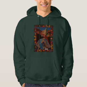 Haile Selassie Jah Rastafari Modern Art Hoodie