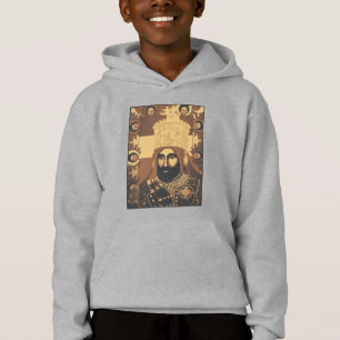 Haile Selassie Jah Rastafari Moderne Kunst Rasta Hoodie