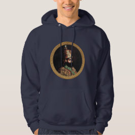 Haile Selassie - Jah Rastafari Rasta Reggae Hoodie