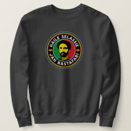 Haile Selassie Jah Rastafari Rasta Roots Sweater Sweatshirt