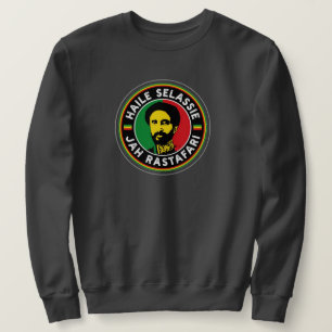 Haile Selassie Jah Rastafari Rasta Roots Sweater Sweatshirt