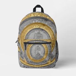 Haile Selassie Jah Rastafari Reggae Rasta Roots  Bedruckter Rucksack